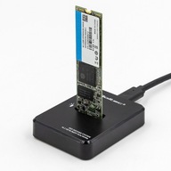 Qoltec M.2 SATA/PCIe SSD dokovacia stanica | NGFF/NVMe | USB 3.1