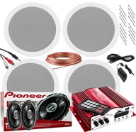 STROPNÉ REPRODUKTORY PIONEER STEREO BT RÁDIO SET STROPNÉ REPRODUKTORY PIONEER STEREO BT RÁDIO SET