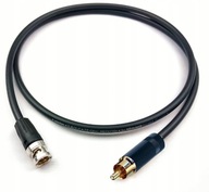 SOMMER video kábel 75Ohm HD-SDI BNC na RCA 1m SOMMER video kábel 75Ohm HD-SDI BNC na RCA 1m