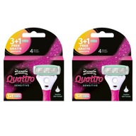 Wilkinson Quattro for Women Sensitive 8ks náhradné náplne Wilkinson Quattro for Women Sensitive 8ks náhradné náplne