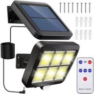 SOLÁRNA LAMPA SO SNÍMAČOM POHYBU SÚMRAK 120 LED