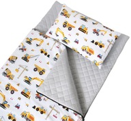 Bagerový spací vak pre predškolákov 60x120 + zadarmo Bagerový spací vak pre predškolákov 60x120 + zadarmo