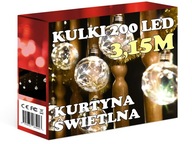 200 MIKRO LED GULIČEK, SVETLÁ NA VIANOČNÝ STROMČEK, ICILS 200 MIKRO LED GULIČEK, SVETLÁ NA VIANOČNÝ STROMČEK, ICILS