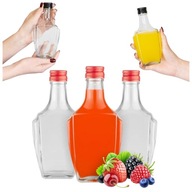 20X fľaša NOBEL 250ML + uzáver LIQUEURS WINE sklenené fľaše na mesačný svit 20X fľaša NOBEL 250ML + uzáver LIQUEURS WINE sklenené fľaše na mesačný svit