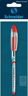 Guľôčkové pero Slider Basic M červený prívesok