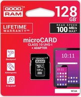 PAMÄŤOVÁ KARTA GoodRam MicroSDXC 128GB C10
