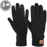 MORAJ pánske klasické prechodné rukavice TOUCH PHONE fleece ČIERNA MORAJ pánske klasické prechodné rukavice TOUCH PHONE fleece ČIERNA