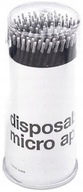 Mikrotubičkové aplikátory na predlžovanie mihalníc, ktoré nepúšťajú vlákna, 1,2 mm x 100 ks Mikrotubičkové aplikátory na predlžovanie mihalníc, ktoré nepúšťajú vlákna, 1,2 mm x 100 ks