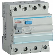 Hager Prúdový chránič 4P 40A 30mA AC Hager Prúdový chránič 4P 40A 30mA AC