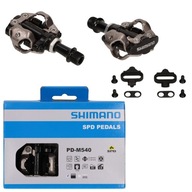 Pedály SHIMANO PD-M540 SPD + zarážky Pedály SHIMANO PD-M540 SPD + zarážky