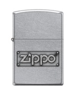 Originálny zapaľovač Zippo s logom Plate Imprint Originálny zapaľovač Zippo s logom Plate Imprint