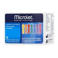 LANCETY MICROLET x 25 (pre Contour Plus, ContourTS) LANCETY MICROLET x 25 (pre Contour Plus, ContourTS)