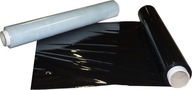 Čierna manuálna stretch fólia 3,2 kg. 500 mm stretch čierna Čierna manuálna stretch fólia 3,2 kg. 500 mm stretch čierna