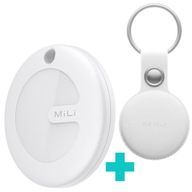 MiTag Bluetooth iOS MiLi GPS Locator + puzdro Keychain Pasuje AirTag