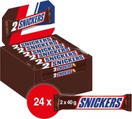 SNICKERS ČOKOLÁDOVÁ TYČINKA 2 75g x 24 kusov