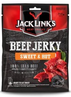 Jack Links Jerky Sweet / Hot sušené hovädzie mäso 70 g