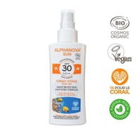 Krémový sprej Alphanova s ​​cestovným filtrom 90g SPF30