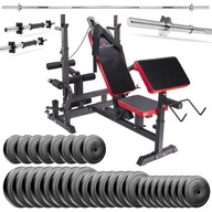 Posilňovacia zostava 190kg Domáca posilňovňa Posilňovacia zostava 190kg Domáca posilňovňa