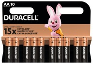 10x alkalická batéria AA / LR6 Duracell Duralock Basic C&B (blister) 10x alkalická batéria AA / LR6 Duracell Duralock Basic C&B (blister)
