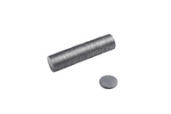 Cylindrický feritový magnet MW 20x2 F30, sada 100 kusov Cylindrický feritový magnet MW 20x2 F30, sada 100 kusov