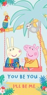 PLÁŽOVÝ OTERÁK 70 X 140 CM PEPPA PIG PLÁŽOVÝ OTERÁK 70 X 140 CM PEPPA PIG