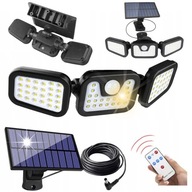 SOLÁRNA LAMPA SO SNÍMAČOM POHYBU SÚMRAK 74 LED SOLÁRNA LAMPA SO SNÍMAČOM POHYBU SÚMRAK 74 LED