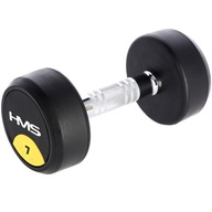 7 KG POGUMOVÁ Činka, vrúbkovaná RUKOVÄŤ NA CVIČENIE FITNESS GYM HMS 7 KG POGUMOVÁ Činka, vrúbkovaná RUKOVÄŤ NA CVIČENIE FITNESS GYM HMS