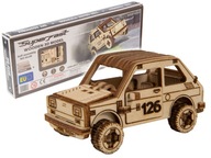 Drevené 3D puzzle Mechanické Rally Car 3 Drevené 3D puzzle Mechanické Rally Car 3