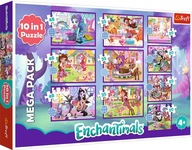SADA PUZZLE 10V1 MEGA BALENIE ENCHANTIMALS 329 KUSOV SADA PUZZLE 10V1 MEGA BALENIE ENCHANTIMALS 329 KUSOV
