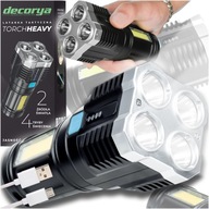 VÝKONNÉ LED TAKTICKÉ DOBÍJACIE SVETLO PREŽITIE 4 REŽIMY 4x COB VÝKONNÉ LED TAKTICKÉ DOBÍJACIE SVETLO PREŽITIE 4 REŽIMY 4x COB