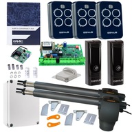 Sada pohonov pre krídlovú bránu GENIUS G-Bat 300 3x STOP PILOTS Sada pohonov pre krídlovú bránu GENIUS G-Bat 300 3x STOP PILOTS