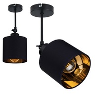 Stropné svietidlo LAMP, pohyblivý stropný luster, tienidlo, zlatá Stropné svietidlo LAMP, pohyblivý stropný luster, tienidlo, zlatá