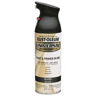 Univerzálna lesklá čierna farba v spreji Rust-Oleum Univerzálna lesklá čierna farba v spreji Rust-Oleum