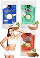 ERYTHRITOL MANDĽOVÁ MÚKA SÓDA Real Foods 3x1kg ERYTHRITOL MANDĽOVÁ MÚKA SÓDA Real Foods 3x1kg