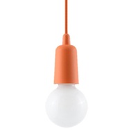 SOLLUX Závesné svietidlo DIEGO 1 oranžové 1 x E27 SL.0584 SOLLUX Závesné svietidlo DIEGO 1 oranžové 1 x E27 SL.0584
