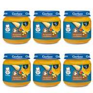 GERBER zeleninová polievka s králikom 6x125g GERBER zeleninová polievka s králikom 6x125g