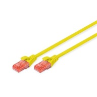 Prepojovací kábel Digitus CAT 6 U-UTP, PVC AWG 26/7, modulárna zástrčka RJ45 (8/8), 2 Prepojovací kábel Digitus CAT 6 U-UTP, PVC AWG 26/7, modulárna zástrčka RJ45 (8/8), 2