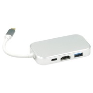 ADAPTÉR USB-C HUB 3xUSB 3.0 + HDMI + USB-C WIREWAY ADAPTÉR USB-C HUB 3xUSB 3.0 + HDMI + USB-C WIREWAY