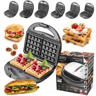 TOASTOVÝ TOAST PANINI OMELTETS 6 v 1 Vaflovač TOASTOVÝ TOAST PANINI OMELTETS 6 v 1 Vaflovač