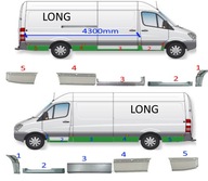 PRAH PRÁH MERCEDES SPRINTER 906 VW CRAFTER 06-18 PRAH PRÁH MERCEDES SPRINTER 906 VW CRAFTER 06-18