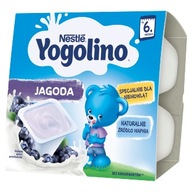 Nestlé Yogolino mlieko a ovocný dezert, čučoriedka po 6 mesiacoch 400 g Nestlé Yogolino mlieko a ovocný dezert, čučoriedka po 6 mesiacoch 400 g