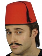 TURECKÝ KLOBÚK TURK PLSTENÝ ČERVENOU GUĽOU TURECKÝ KLOBÚK TURK PLSTENÝ ČERVENOU GUĽOU