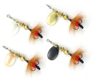 4 x MEPPS AGLIA MOUCHE RED MOUCHA Nr.0 /2,5g -S.G.C.B 4 x MEPPS AGLIA MOUCHE RED MOUCHA Nr.0 /2,5g -S.G.C.B