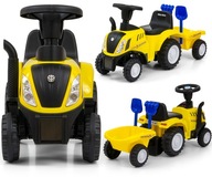 Hra s prívesom na traktor NEW HOLLAND T7 Milly Mally