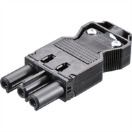 BACHMANN Konektor zariadenia pre GST18/3 čierny BACHMANN Konektor zariadenia pre GST18/3 čierny