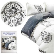 Elegantné obliečky z bavlneného saténu 160x200 + 2 obliečky na vankúše 70x80 rôzne vzory Elegantné obliečky z bavlneného saténu 160x200 + 2 obliečky na vankúše 70x80 rôzne vzory