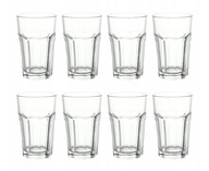 IKEA POKAL Sklenené číre sklo 350ml x 8 ks.