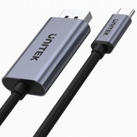 Unitek Adaptér USB-C na DP 1.2 4K @ 60Hz kábel 1,8 m Unitek Adaptér USB-C na DP 1.2 4K @ 60Hz kábel 1,8 m