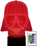 3D LED NOČNÁ LAMPA LORD DARTH VADER STAR WARS STAR WARS 16 FARIEB 3D LED NOČNÁ LAMPA LORD DARTH VADER STAR WARS STAR WARS 16 FARIEB
