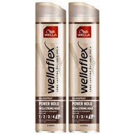 Wellaflex Power Hold 5+ Lak na vlasy 250ml x2 Wellaflex Power Hold 5+ Lak na vlasy 250ml x2